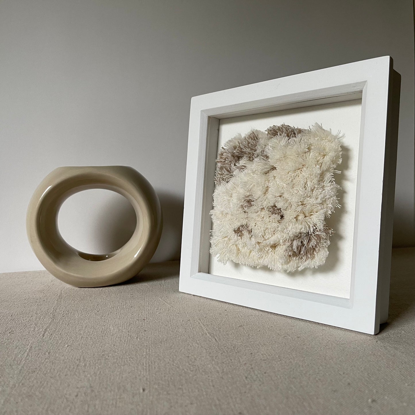 Sandy Shores 01 White Frame