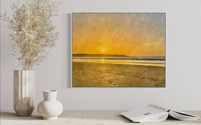 Sunset at Hayle Towans