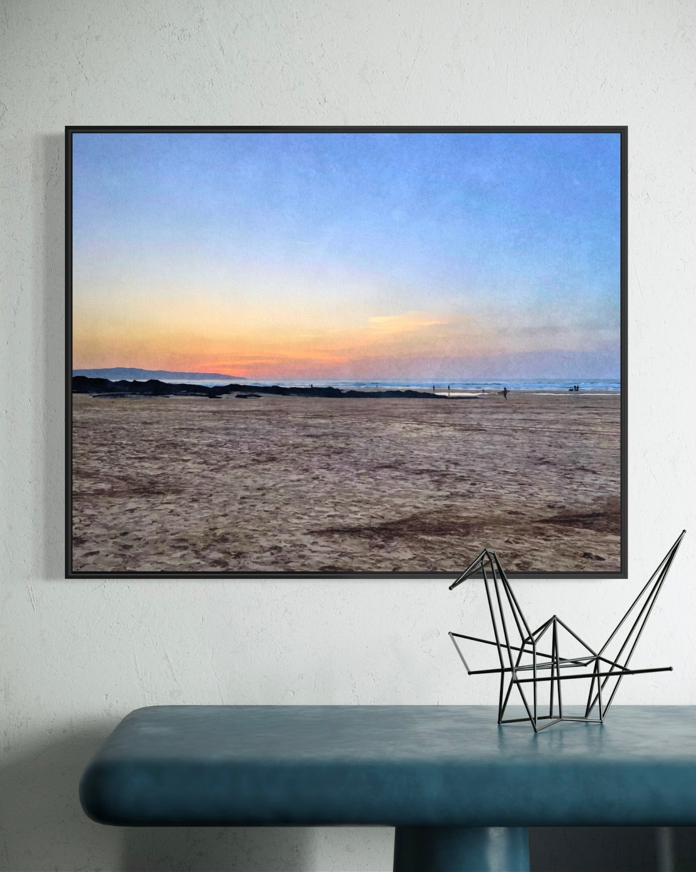 Twilight at Hayle Towans