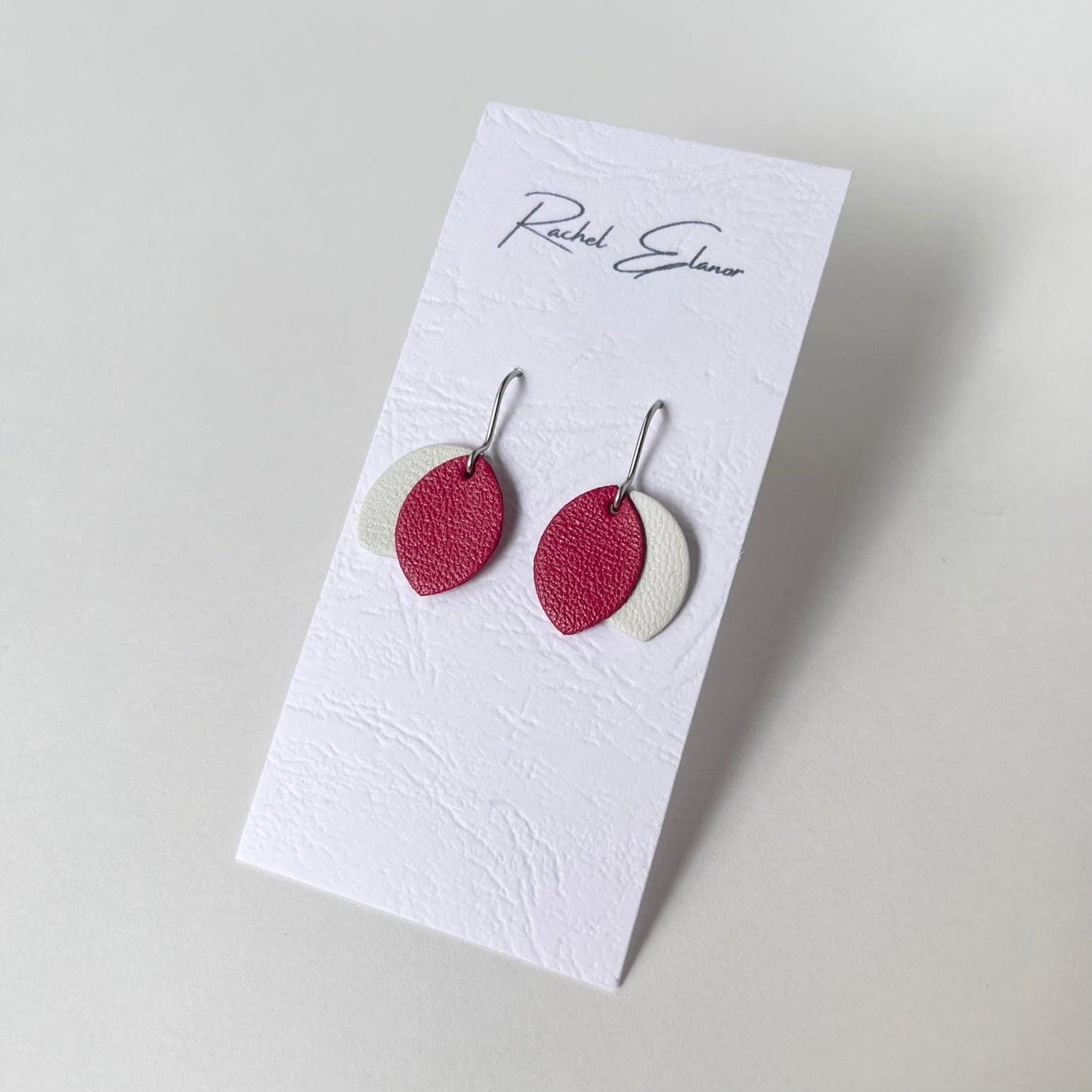 Petal Leather Earrings