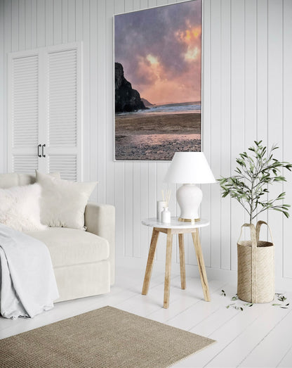 Twilight at Porthtowan