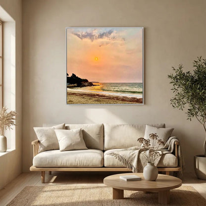 Swanpool Saharan Sun Square Canvas