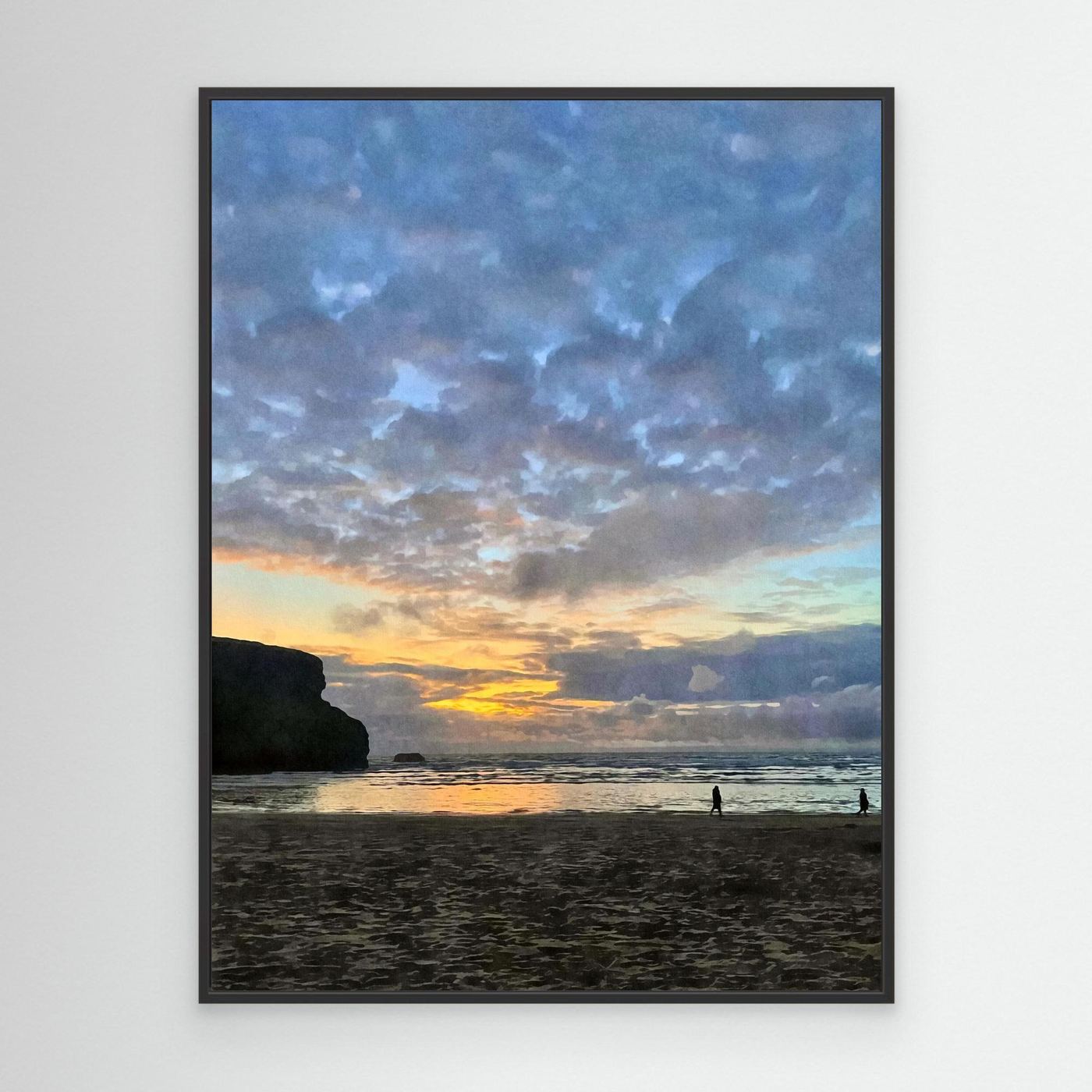 Mawgan Porth Sunset Canvas Print
