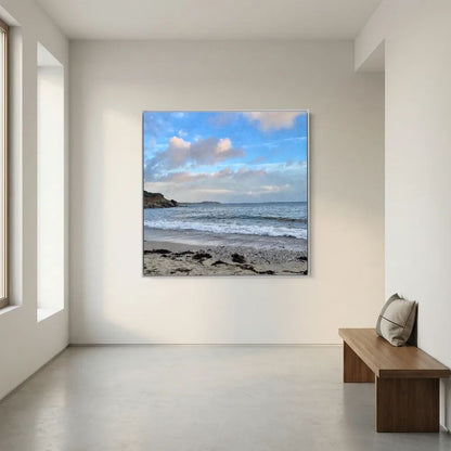 Swanpool Afternoon Square Canvas