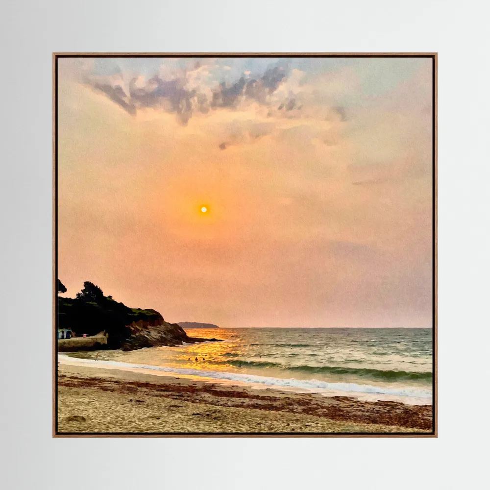 Swanpool Saharan Sun Square Canvas