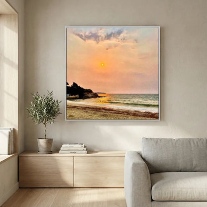 Swanpool Saharan Sun Square Canvas