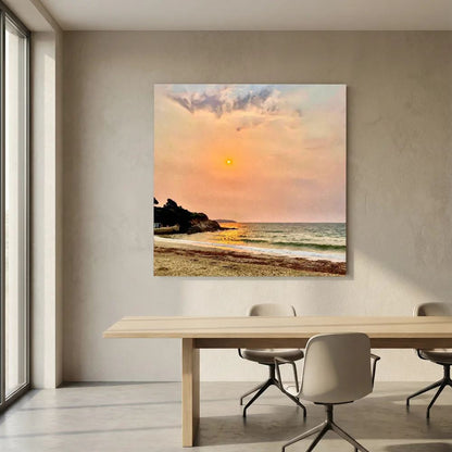 Swanpool Saharan Sun Square Canvas