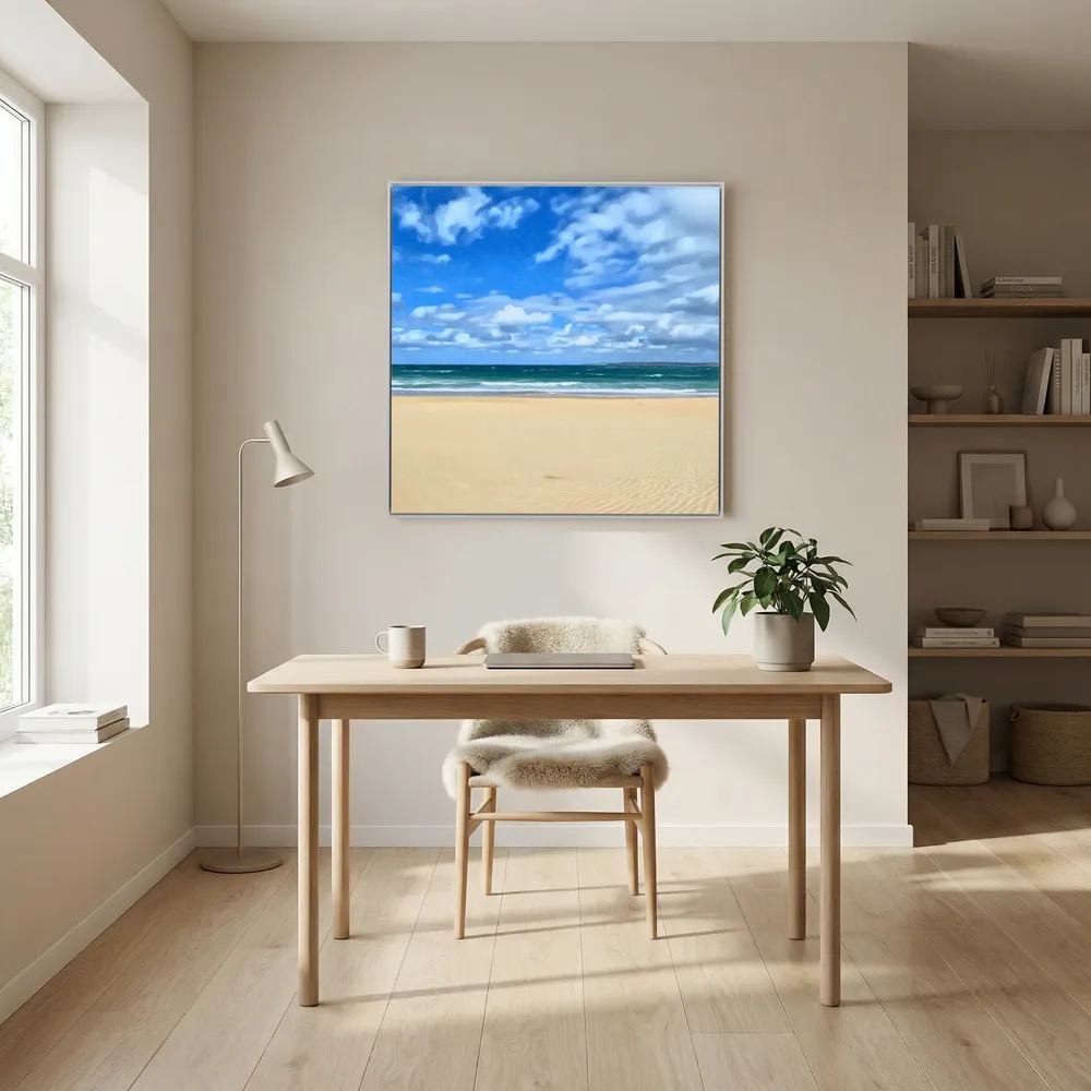 Porthminster Beach Square Canvas