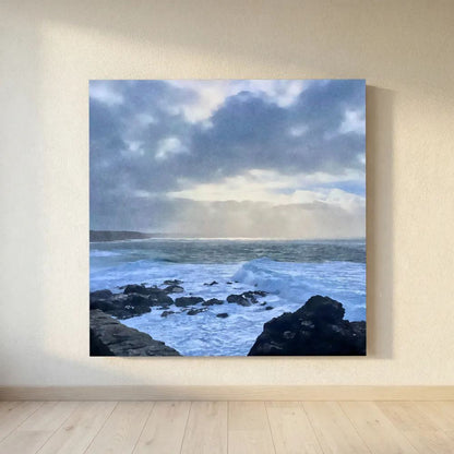 Cape Cornwall Square Canvas
