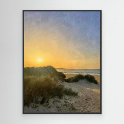 Hayle Dunes Sunset Canvas Print
