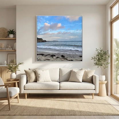 Swanpool Afternoon Square Canvas