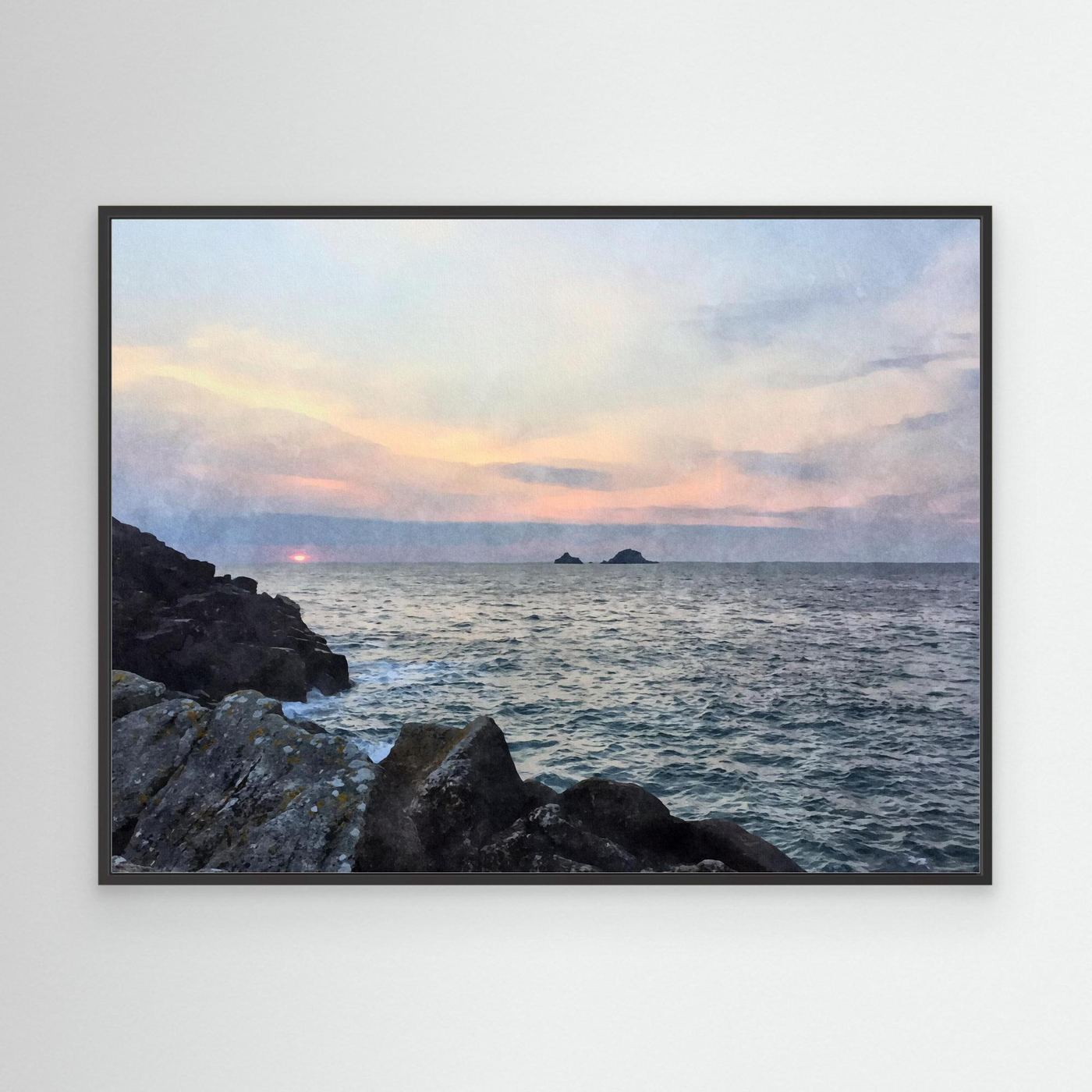 Cot Valley Canvas print