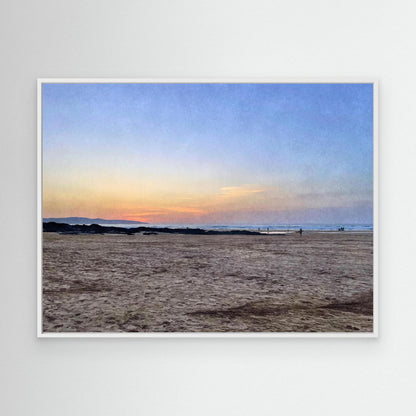 Twilight at Hayle Towans Canvas Print