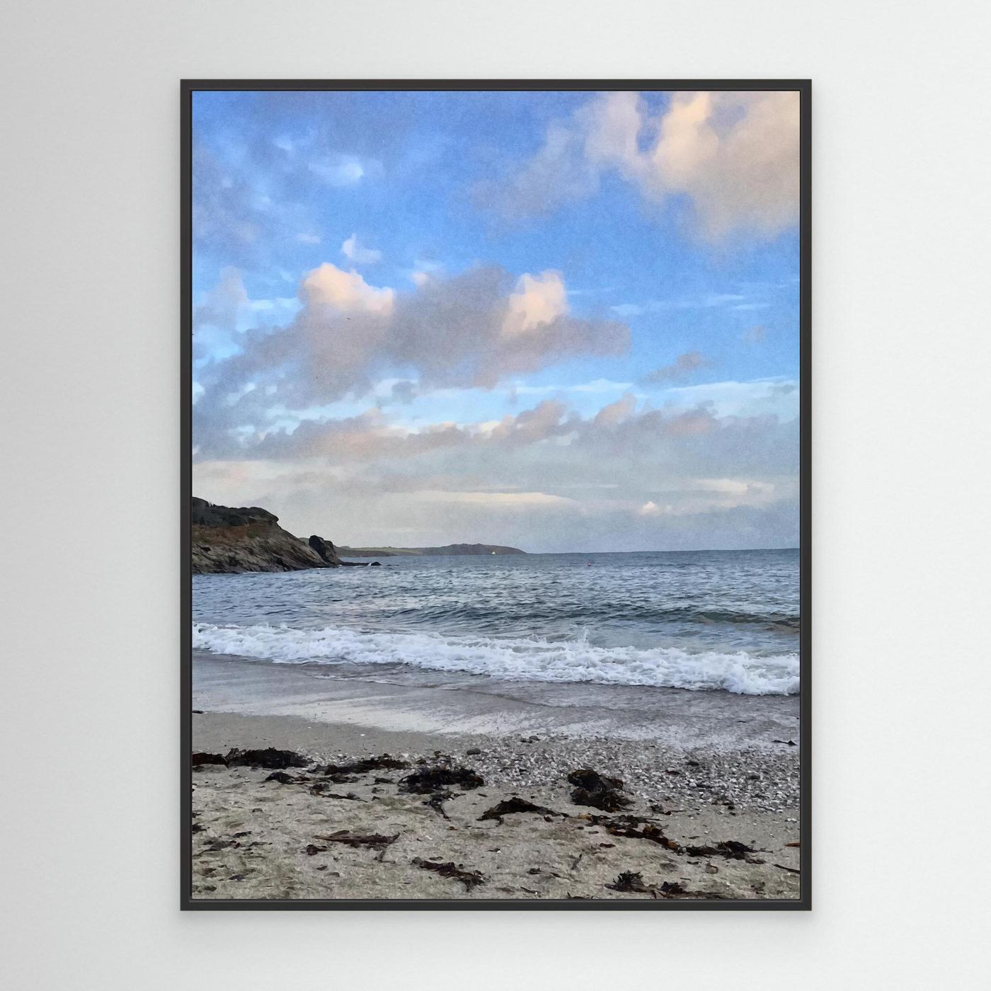 Swanpool Beach Afternoon Canvas Print