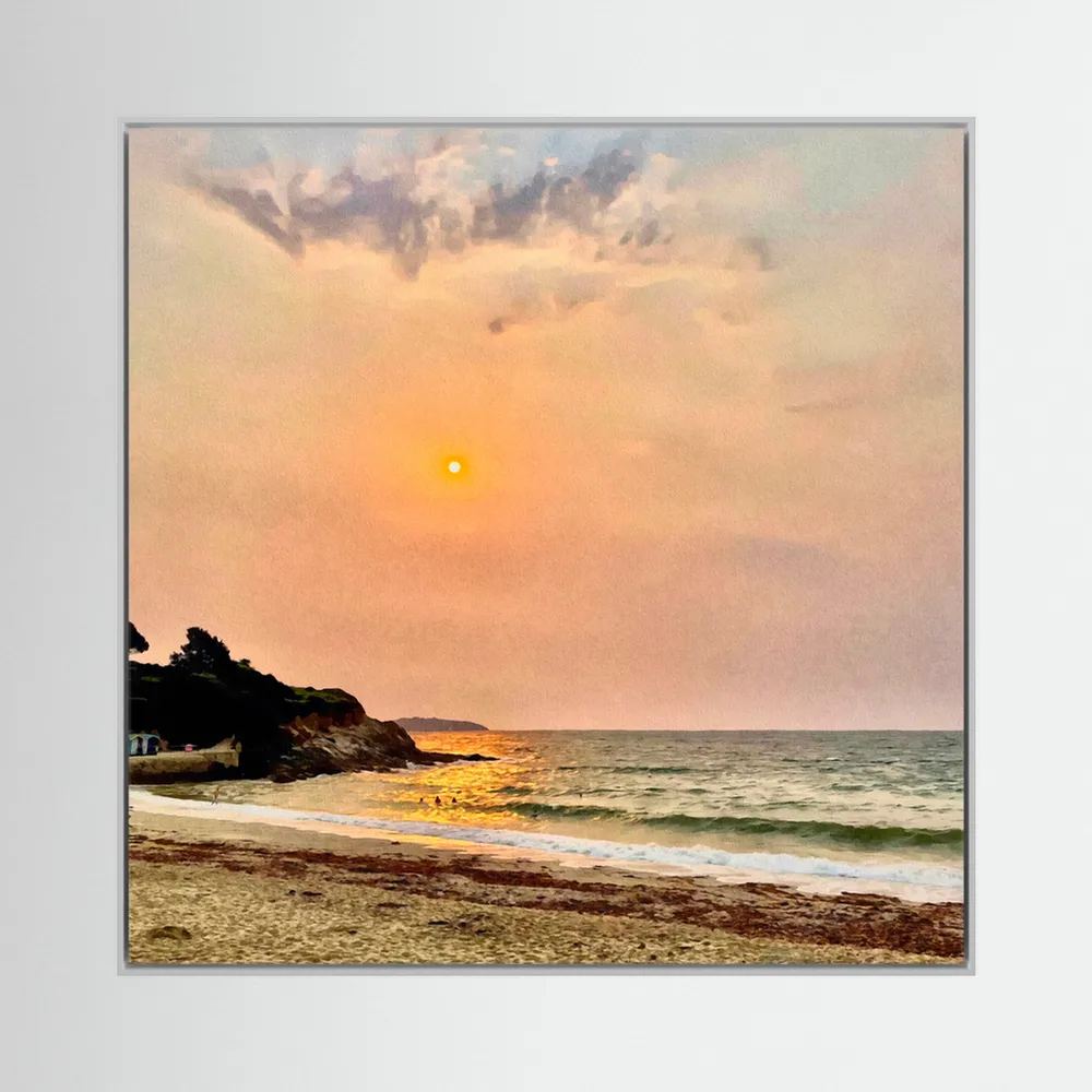 Swanpool Saharan Sun Square Canvas