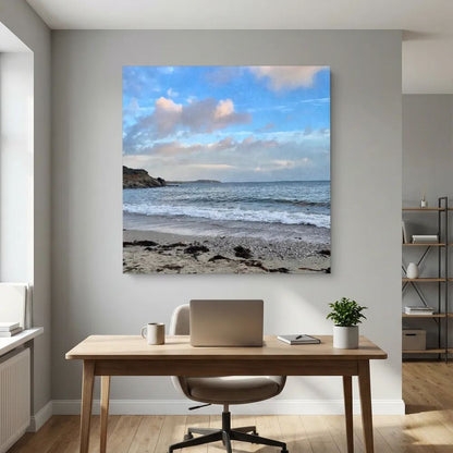 Swanpool Afternoon Square Canvas