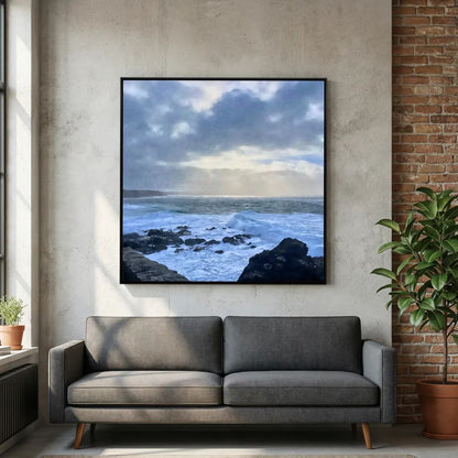 Cape Cornwall Square Canvas