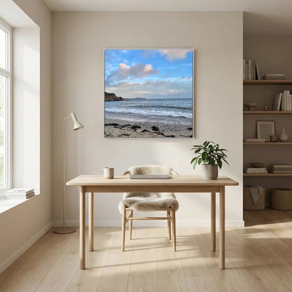 Swanpool Afternoon Square Canvas