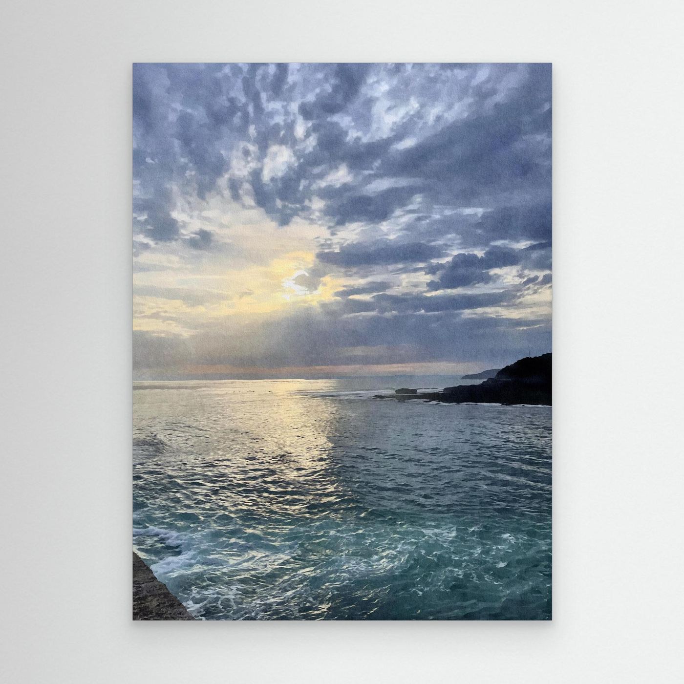 Porthleven Evening Canvas Print