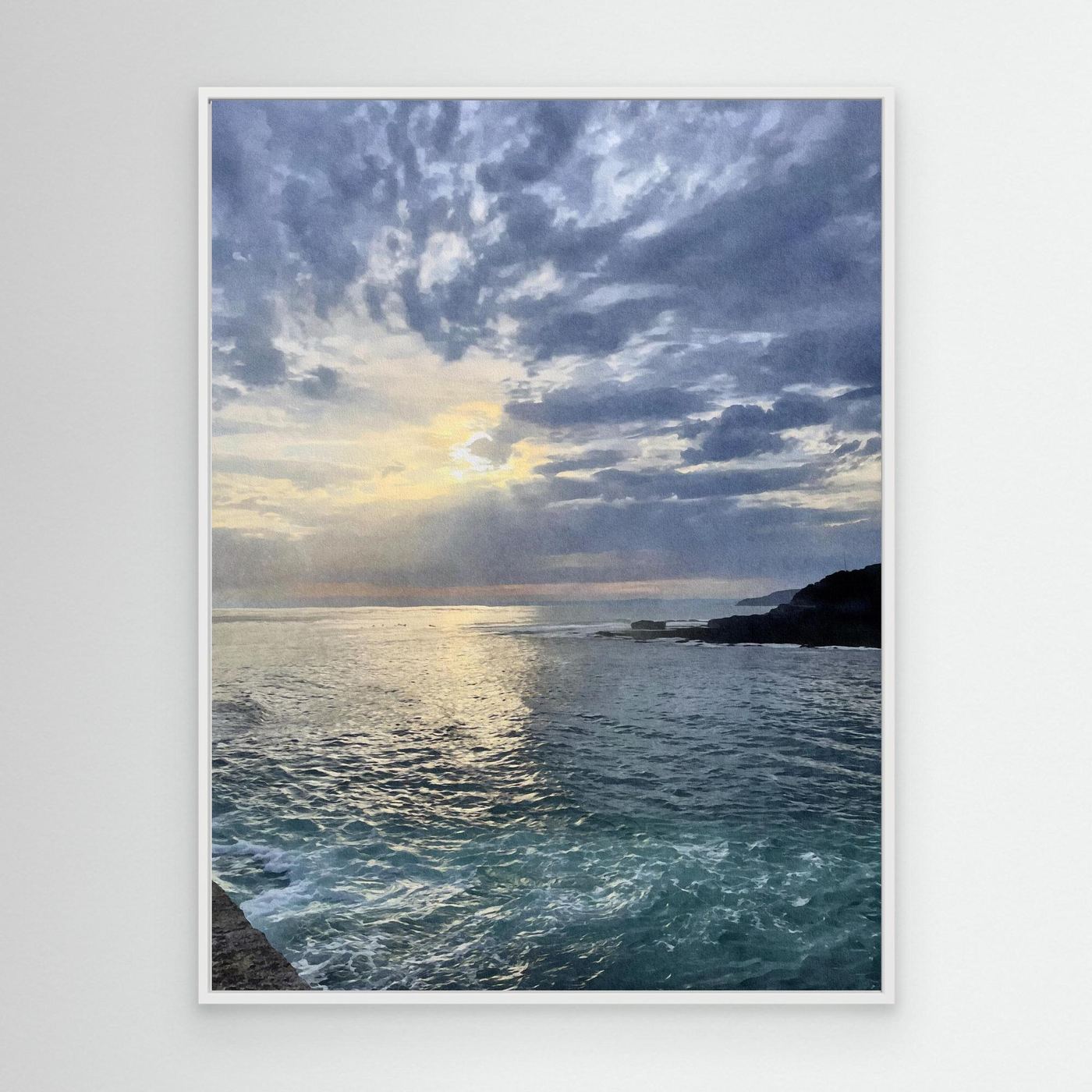Porthleven Evening Canvas Print