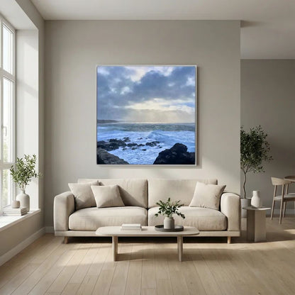 Cape Cornwall Square Canvas