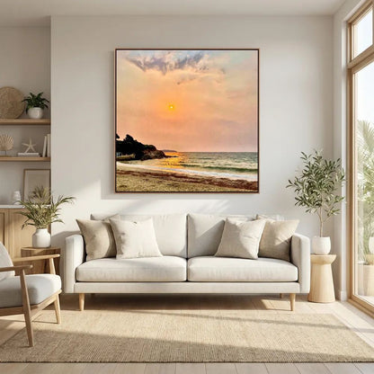 Swanpool Saharan Sun Square Canvas