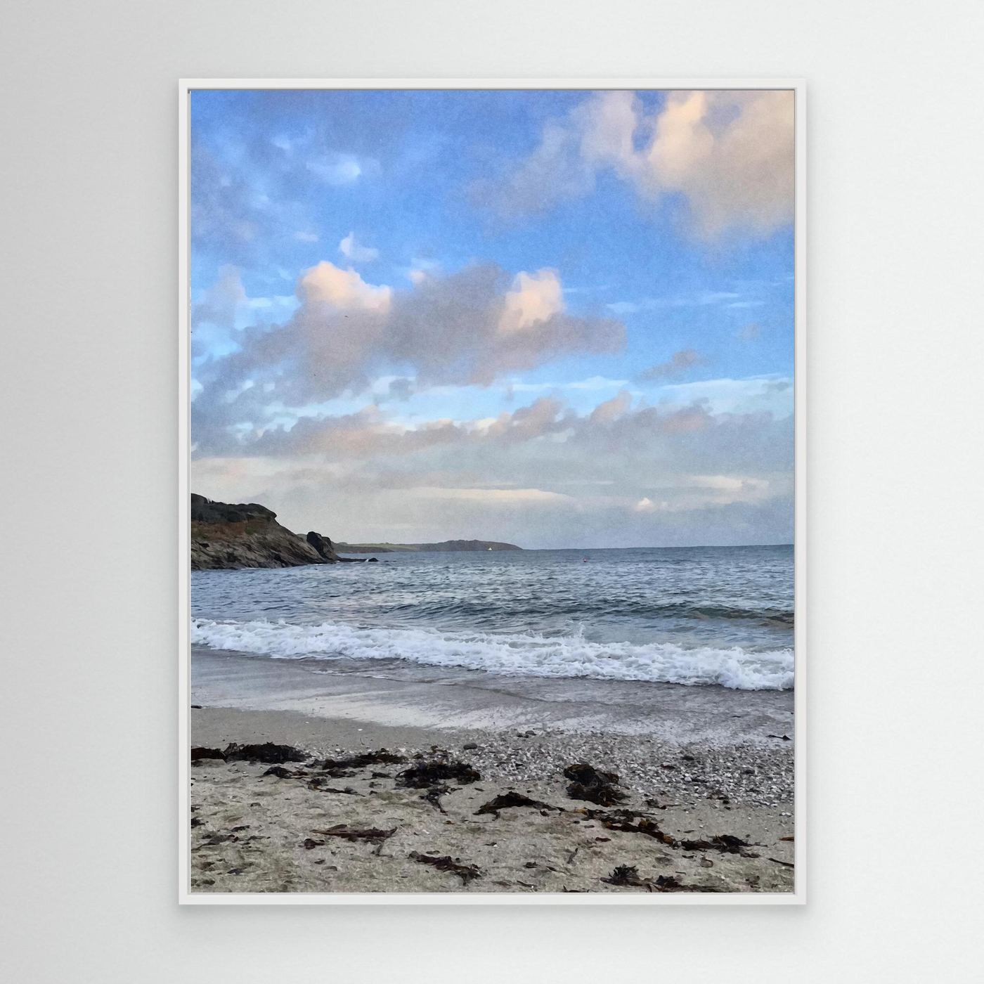 Swanpool Beach Afternoon Canvas Print