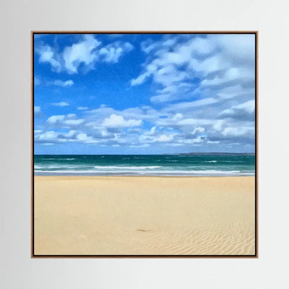 Porthminster Beach Square Canvas