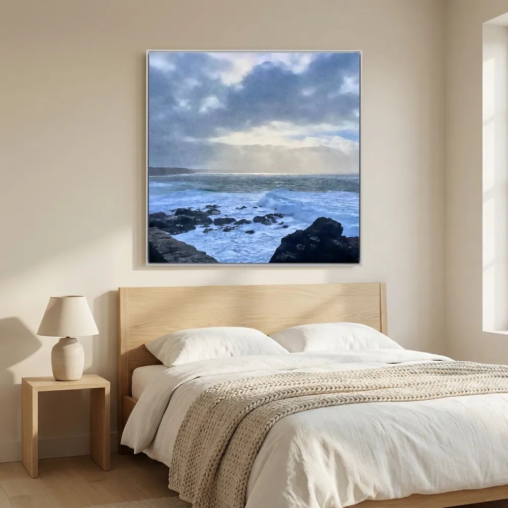 Cape Cornwall Square Canvas