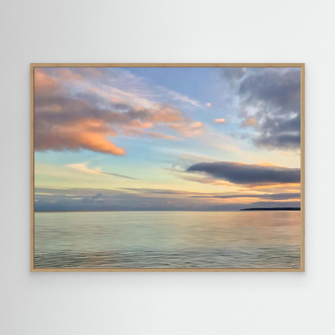 Gylly Beach Evening Canvas Print
