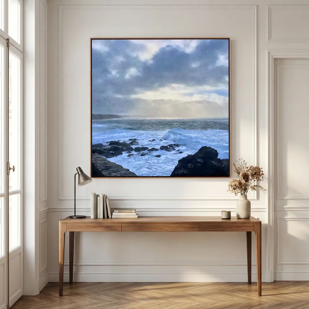 Cape Cornwall Square Canvas