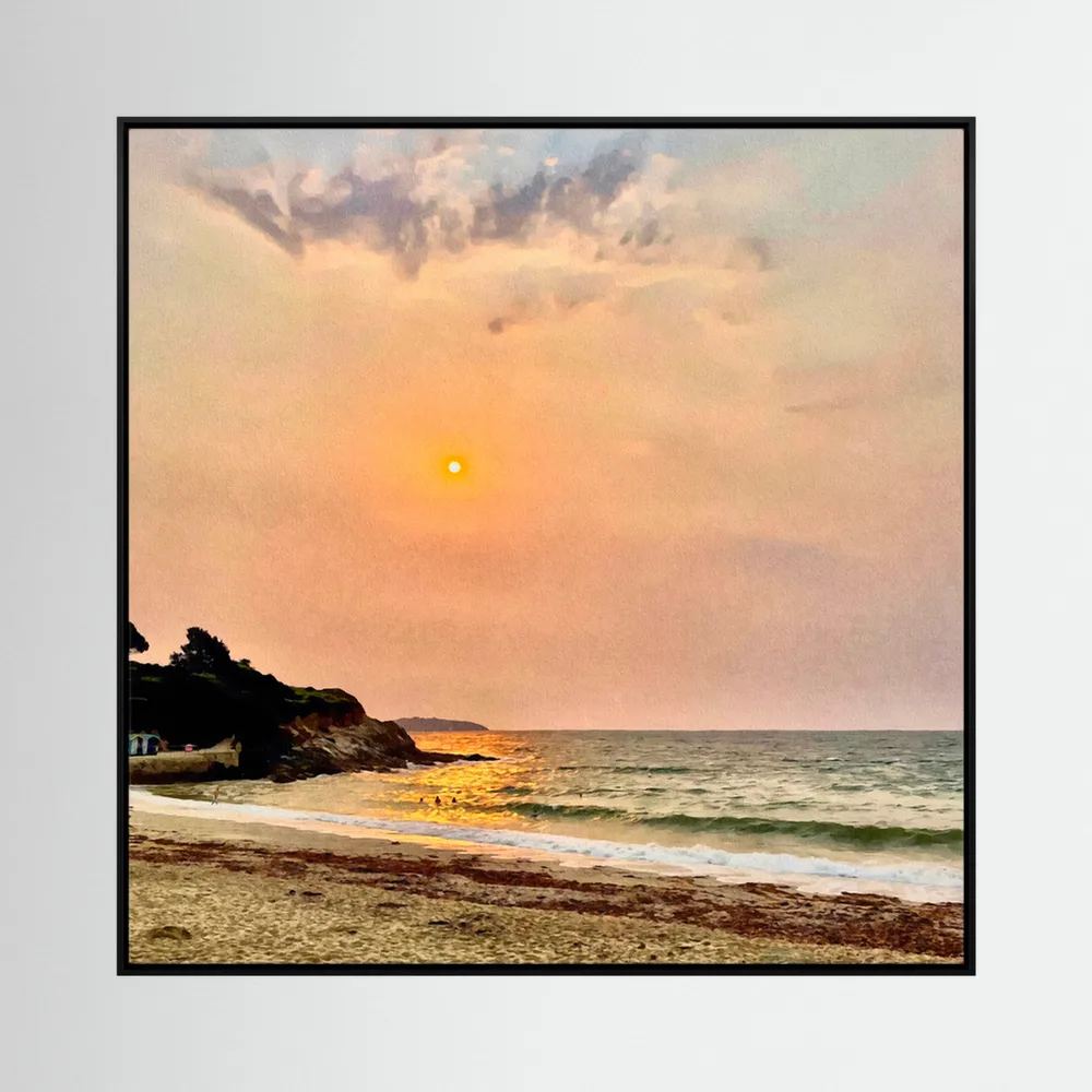 Swanpool Saharan Sun Square Canvas