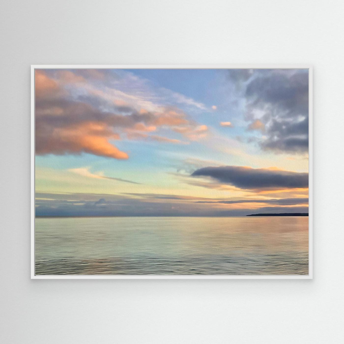 Gylly Beach Evening Canvas Print
