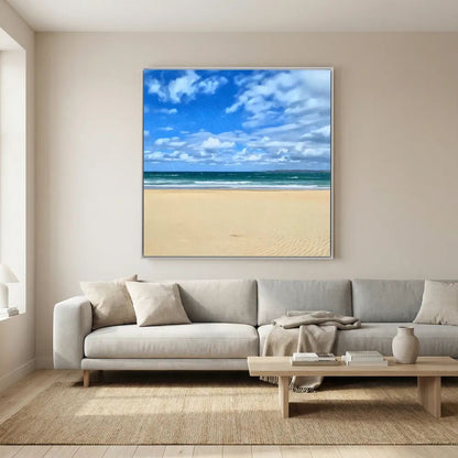 Porthminster Beach Square Canvas