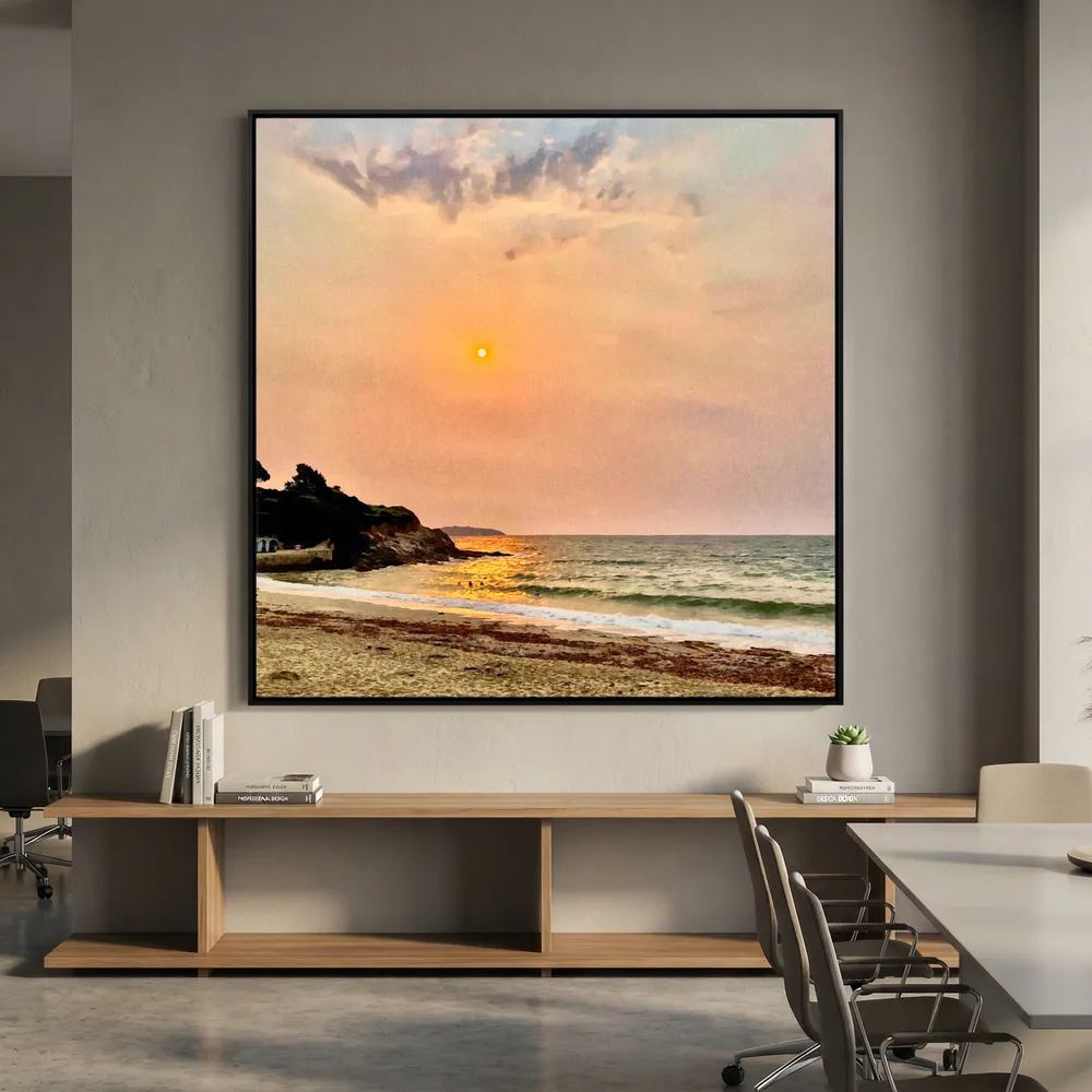 Swanpool Saharan Sun Square Canvas