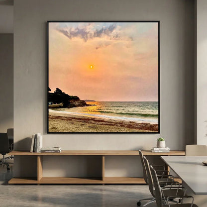 Swanpool Saharan Sun Square Canvas