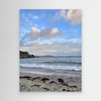 Swanpool Beach Afternoon Canvas Print