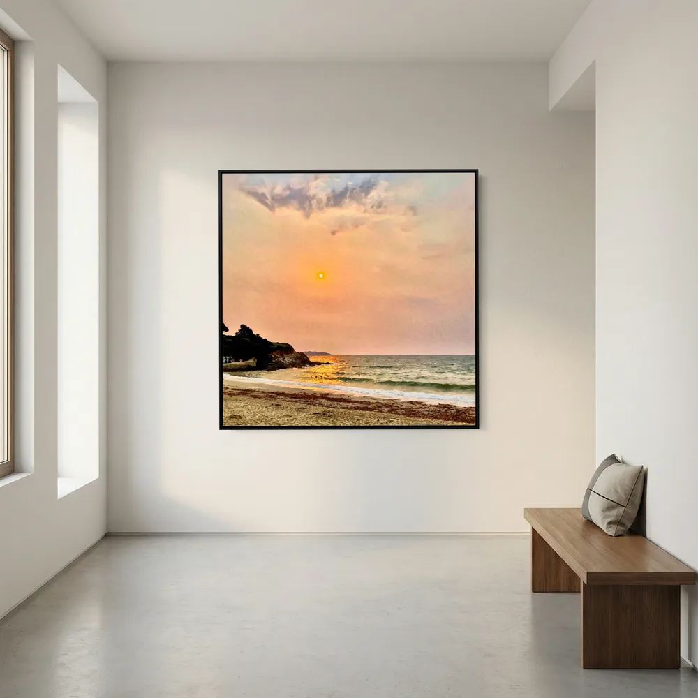 Swanpool Saharan Sun Square Canvas