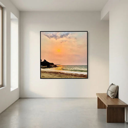Swanpool Saharan Sun Square Canvas