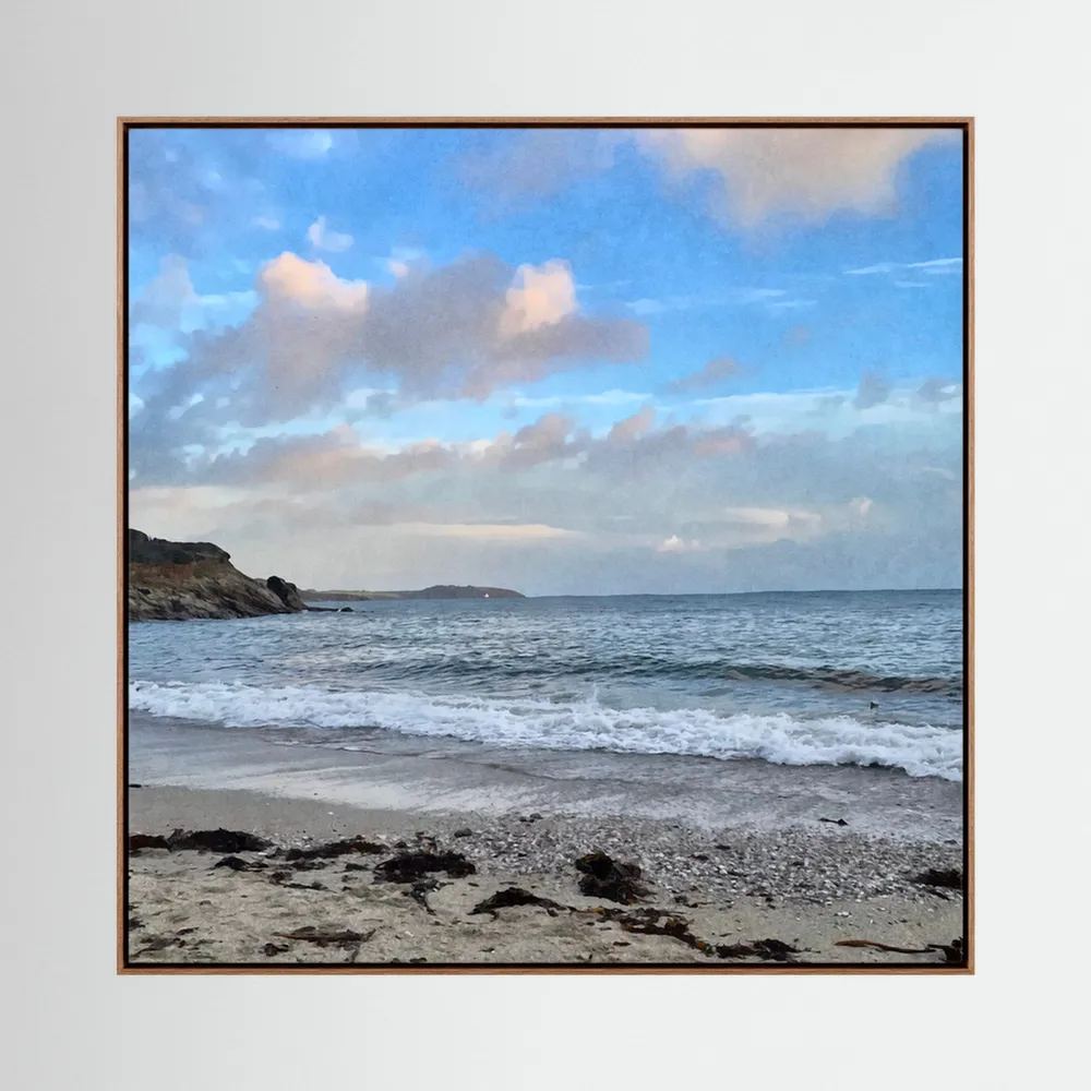 Swanpool Afternoon Square Canvas