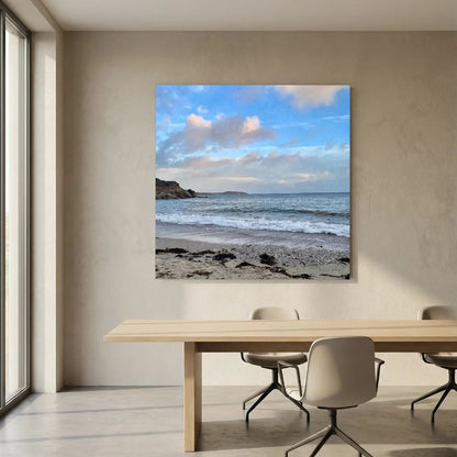 Swanpool Afternoon Square Canvas