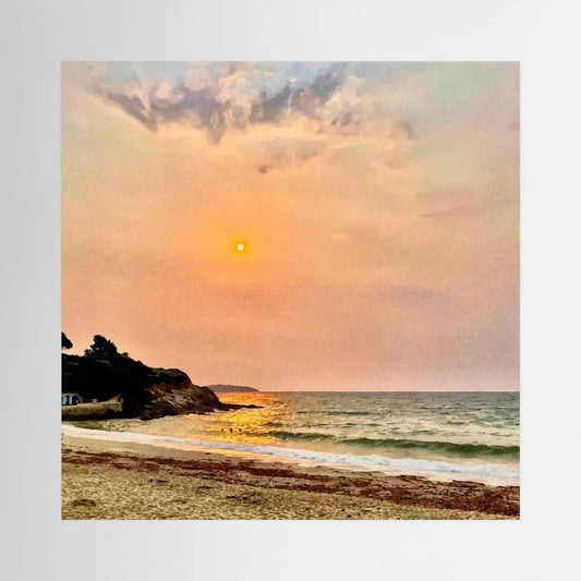 Swanpool Saharan Sun Square Canvas