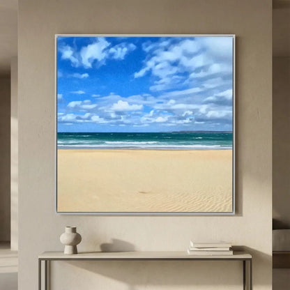 Porthminster Beach Square Canvas