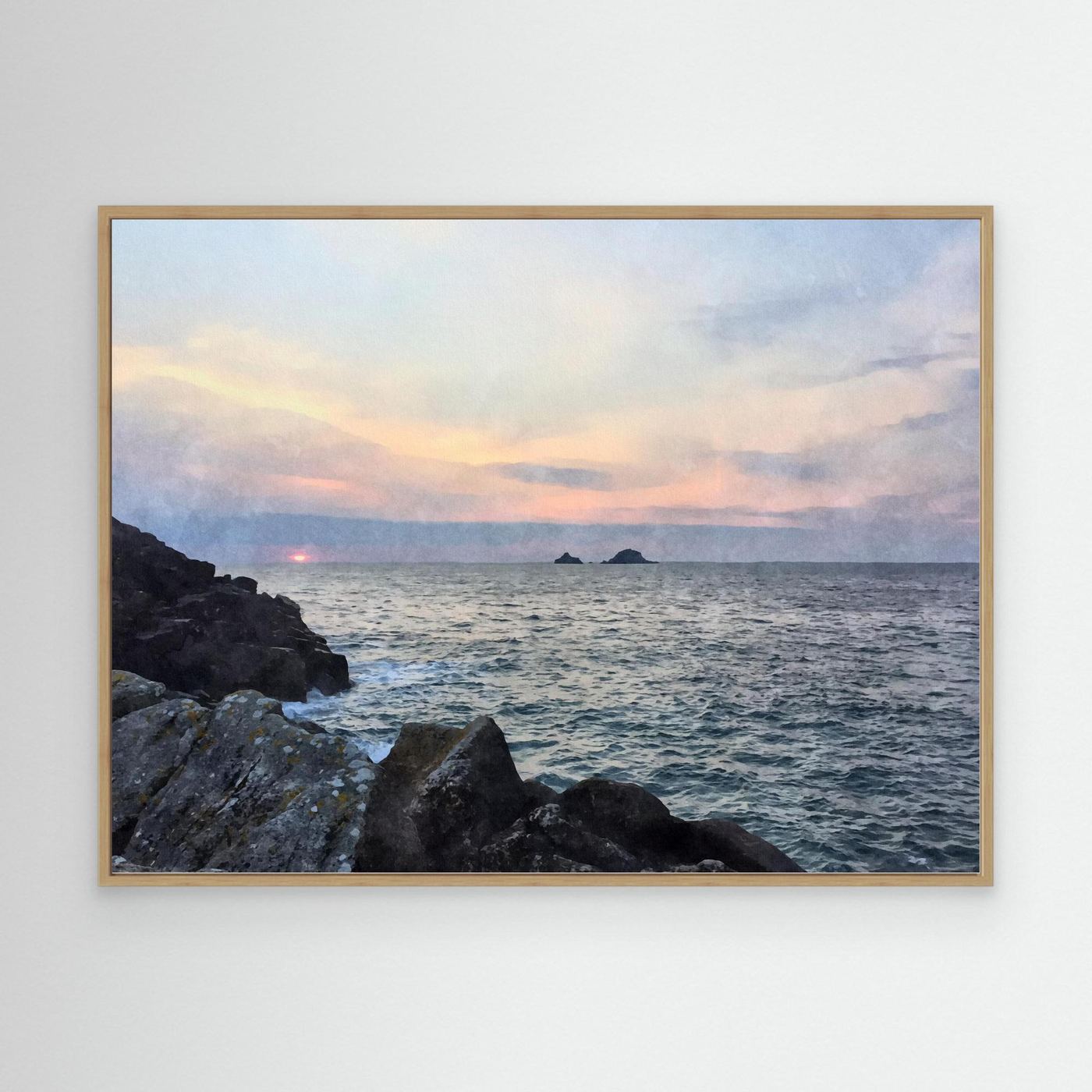 Cot Valley Canvas print