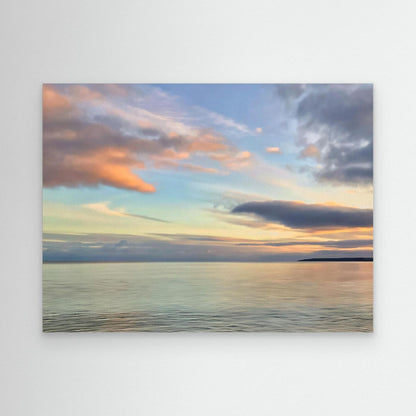 Gylly Beach Evening Canvas Print
