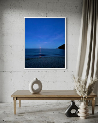 Moonrise at Swanpool