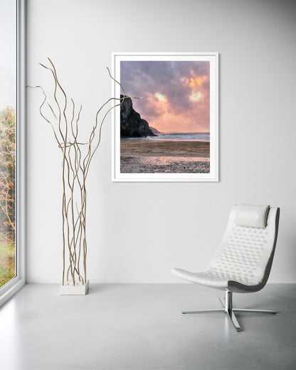 Twilight at Porthtowan